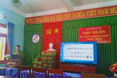 Thực hành sử dụng bình chữa cháy